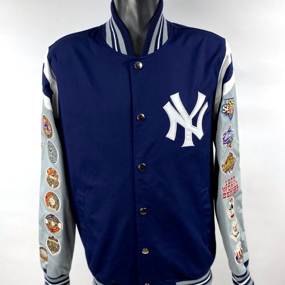 Yankees Jacket New York 27 TIME WORLD SERIES CHAMP JACKET SPRINGS XL 2X